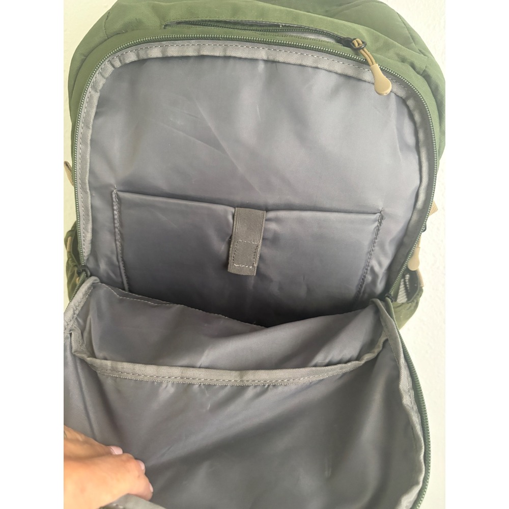 Embark Olive Green Ripstop Laptop Backpack Multi-Pocket Travel School Bag Mens - Picture 6 of 10